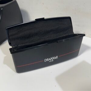 Vintage rare plastic Drakkar Noir sunglasses SAFETY PLASTICS OF NY